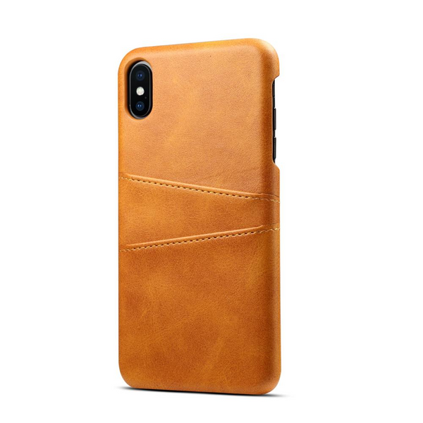Brown Leather Mobile Cover for Iphone X
