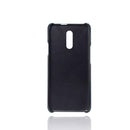 Navy Blue Leather Mobile Cover for Oneplus 7