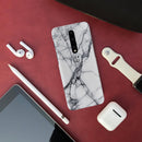 Light Grey Marble Pattern Mobile Case Cover For Oneplus 7 Pro