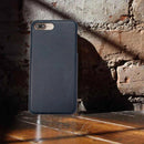 Blue Leather Case for Iphone 6 Plus