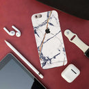 White Marble Pattern Mobile Case Cover For Iphone 6