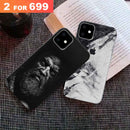 Combo Offer On Beard And Marble Pattern Mobile Case For iPhone 11 ( Pack Of 2 )