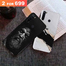 Combo Offer On Beard Man And Marble Pattern Mobile Case For Redmi Note 8 ( Pack Of 2 )