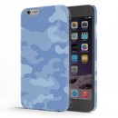 Blue and White Camouflage Printed Slim Cases and Cover for iPhone 6 Plus