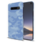 Blue and White Camouflage Printed Slim Cases and Cover for Galaxy S10