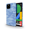 Blue and White Camouflage Printed Slim Cases and Cover for Pixel 4A