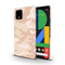 Cream and White Camouflage Printed Slim Cases and Cover for Pixel 4
