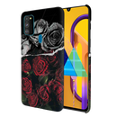 Dark Roses Printed Slim Cases and Cover for Galaxy M30S