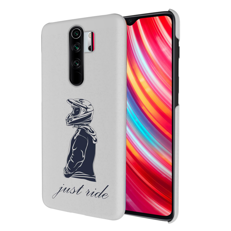 Just Ride Printed Slim Cases and Cover for Redmi Note 8 Pro