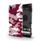 Maroon and White Camouflage Printed Slim Cases and Cover for Pixel 3 XL