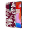 Maroon and White Camouflage Printed Slim Cases and Cover for OnePlus 7T Pro