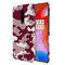 Maroon and White Camouflage Printed Slim Cases and Cover for OnePlus 7 Pro