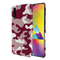 Maroon and White Camouflage Printed Slim Cases and Cover for Galaxy A30S
