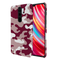 Maroon and White Camouflage Printed Slim Cases and Cover for Redmi Note 8 Pro
