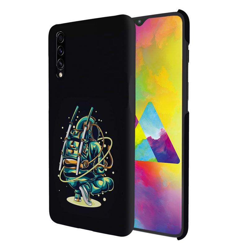 Ninja Astronaut Printed Slim Cases and Cover for Galaxy A70
