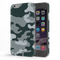 Olive Green and White Camouflage Printed Slim Cases and Cover for iPhone 6 Plus