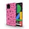 Pink Hearts Printed Slim Cases and Cover for Pixel 4 XL
