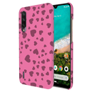 Pink Hearts Printed Slim Cases and Cover for Redmi A3