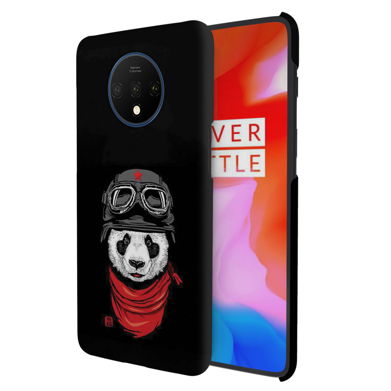 Rider Panda Printed Slim Cases and Cover for OnePlus 7T