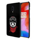 Rider Panda Printed Slim Cases and Cover for OnePlus 6T