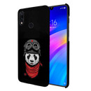 Rider Panda Printed Slim Cases and Cover for Redmi Note 7 Pro