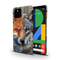 Wolf Printed Slim Cases and Cover for Pixel 4A
