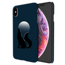 Wolf howling Printed Slim Cases and Cover for iPhone XS Max