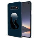Wolf howling Printed Slim Cases and Cover for Galaxy S10E