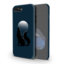 Wolf howling Printed Slim Cases and Cover for iPhone 7 Plus