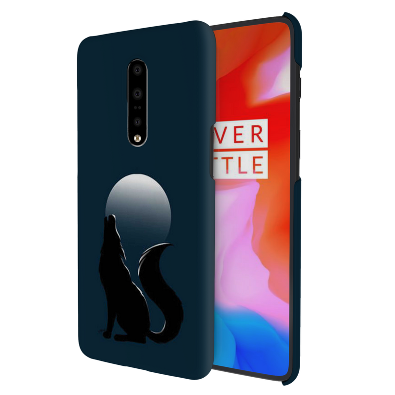 Wolf howling Printed Slim Cases and Cover for OnePlus 7 Pro