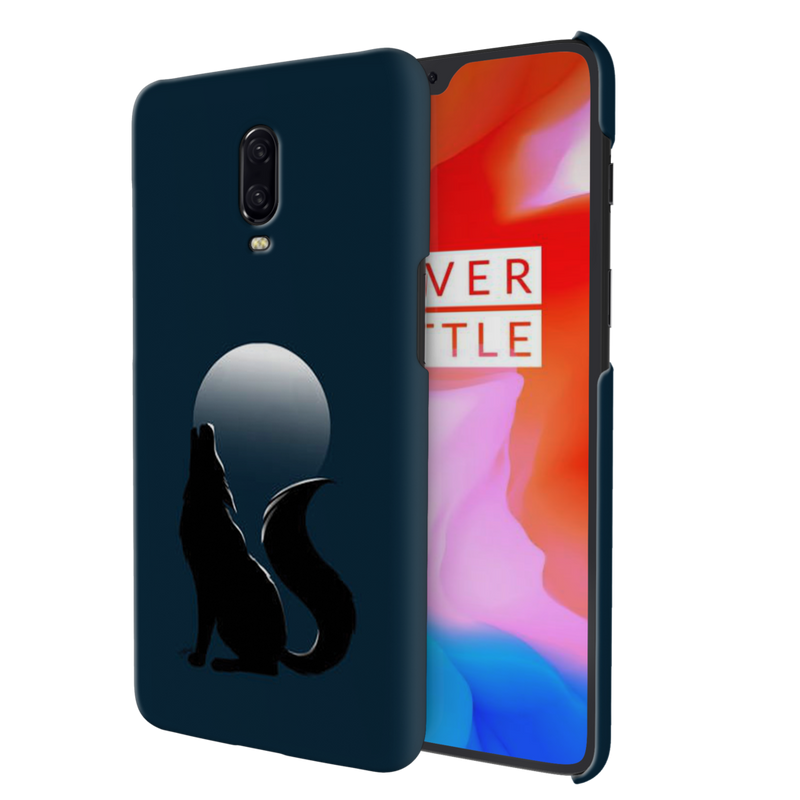Wolf howling Printed Slim Cases and Cover for OnePlus 6T