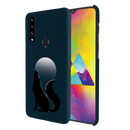 Wolf howling Printed Slim Cases and Cover for Galaxy A20S