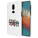Chai Nagri Printed Slim Cases and Cover for OnePlus 6