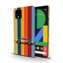 Vintage car Printed Slim Cases and Cover for Pixel 4 XL
