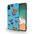 Kiss me Printed Slim Cases and Cover for iPhone X