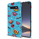 Kiss me Printed Slim Cases and Cover for Galaxy S10E