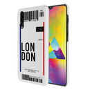 London Ticket Printed Slim Cases and Cover for Galaxy A50S
