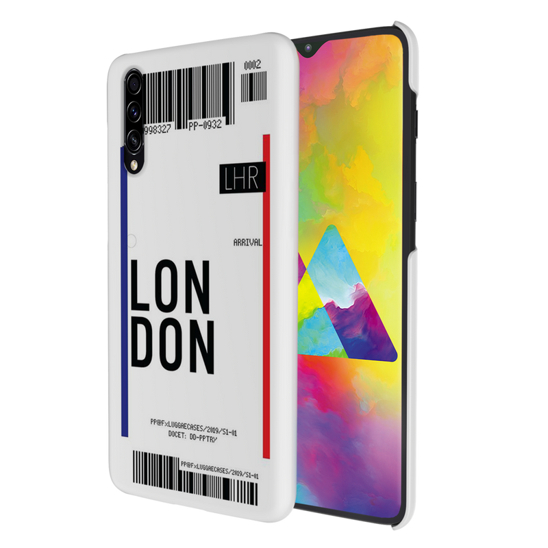 London Ticket Printed Slim Cases and Cover for Galaxy A30S