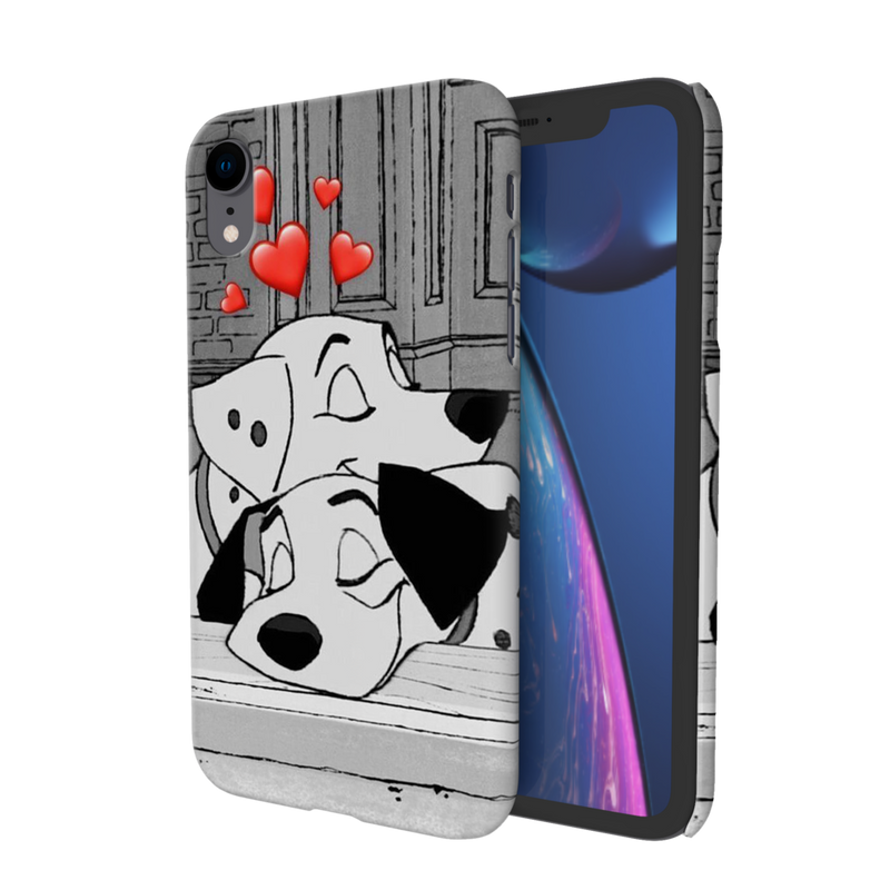Dogs Love Printed Slim Cases and Cover for iPhone XR