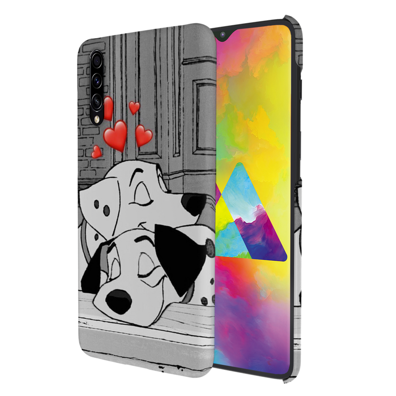 Dogs Love Printed Slim Cases and Cover for Galaxy A50