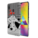Dogs Love Printed Slim Cases and Cover for Galaxy A20