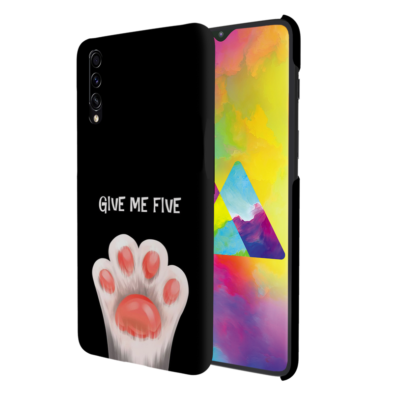 Give me five Printed Slim Cases and Cover for Galaxy A50