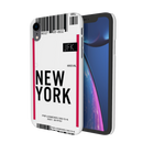 New York ticket Printed Slim Cases and Cover for iPhone XR