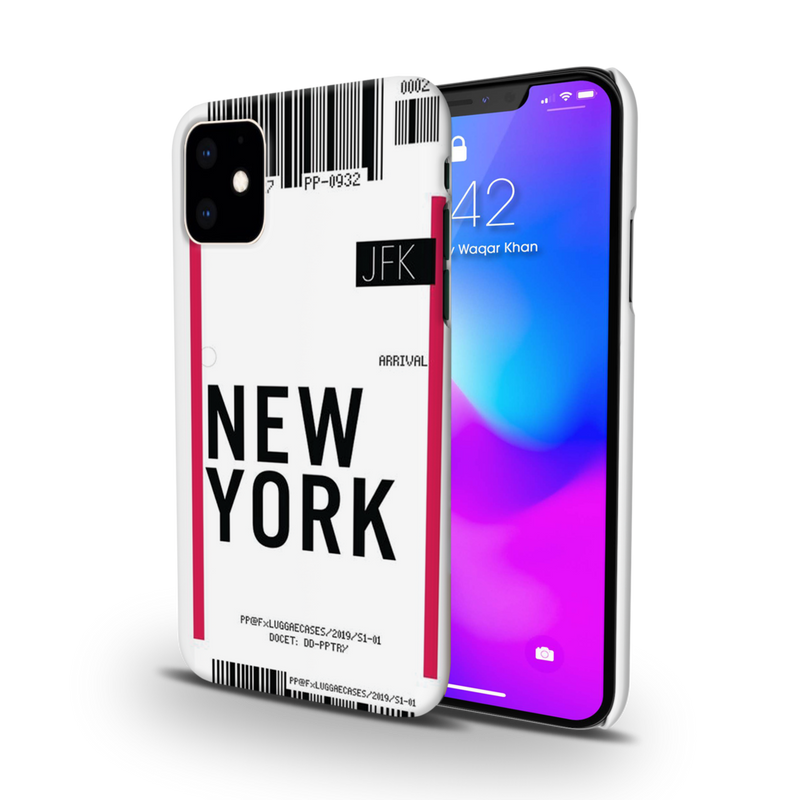 New York ticket Printed Slim Cases and Cover for iPhone 11