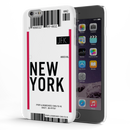 New York ticket Printed Slim Cases and Cover for iPhone 6 Plus
