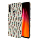 Feather pattern Printed Slim Cases and Cover for Redmi Note 8