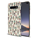 Feather pattern Printed Slim Cases and Cover for Galaxy S10 Plus