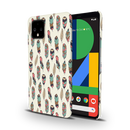 Feather pattern Printed Slim Cases and Cover for Pixel 4 XL