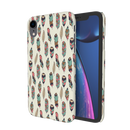 Feather pattern Printed Slim Cases and Cover for iPhone XR