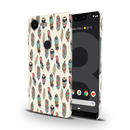 Feather pattern Printed Slim Cases and Cover for Pixel 3 XL